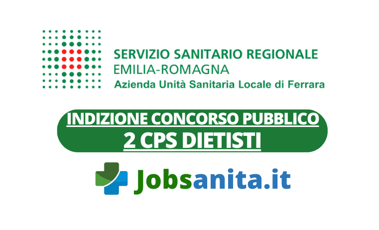 INDIZIONE CONCORSO DIETISTI