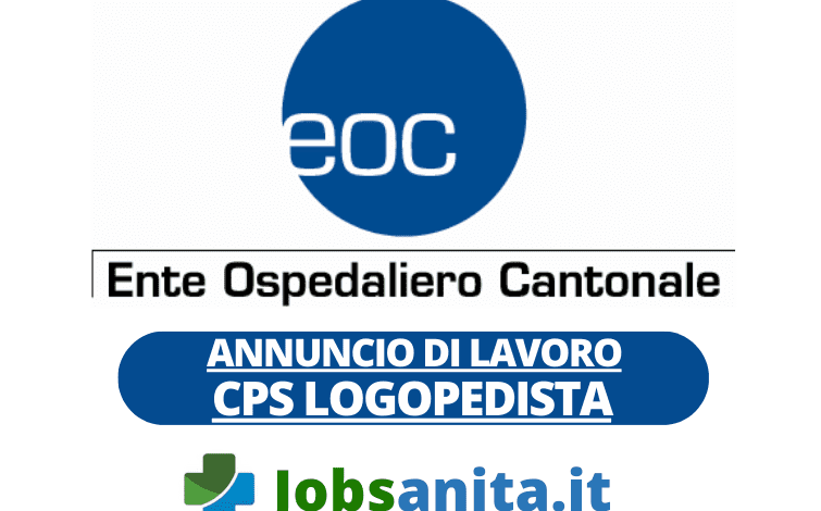 SVIZZERA LAVORO LOGOPEDISTA