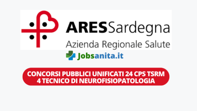 Concorsi pubblici unificati 24 CPS TSRM e 4 Tecnico di neurofisiopatologia
