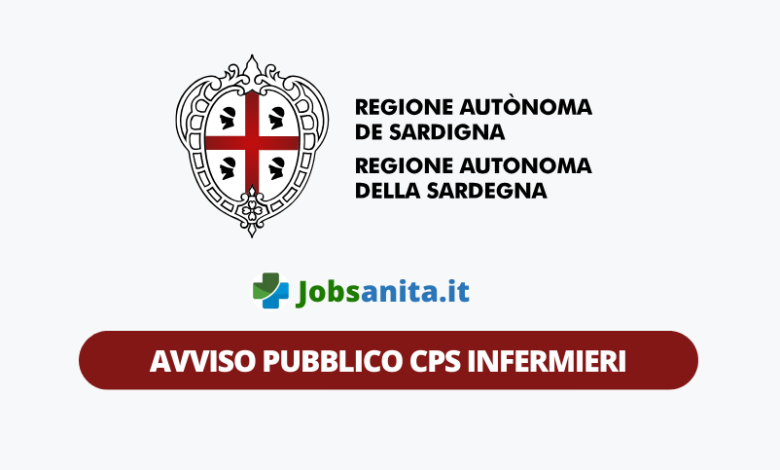 Avviso di pubblica selezione CPS INFERMIERI