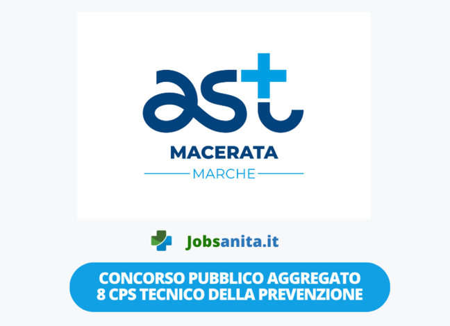 Concorso pubblico aggregato 8 CPS Tecnico della prevenzione nell'ambiente