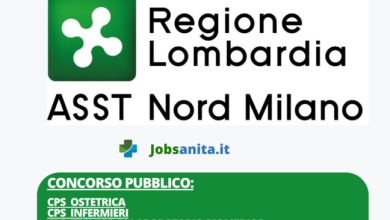 Concorsi pubblici area dei professionisti della salute e dei funzionari ASST NORD MILANO - Sesto San Giovanni