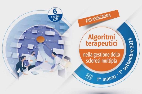 ECM FAD GRATIS ALGORITMI TERAPEUTICI NELLA GESTIONE DELLA SCLEROSI MULTIPLA