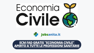 ECM FAD GRATIS ECONOMIA CIVILE aperto a tutte le professioni sanitarie