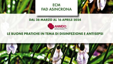 FAD ASINCRONA ANMDO – LE BUONE PRATICHE IN TEMA DI DISINFEZIONE E ANTISEPSI