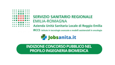 INDIZIONE Concorso Pubblico nel profilo professionale di Ingegneria Biomedica
