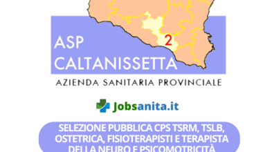 SELEZIONE PUBBLICA CPS TSRM, TSLB, Ostetrica, Fisioterapisti e Terapista della neuro e psicomotricità