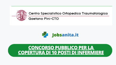 Concorso pubblico per la copertura di 10 posti di infermiere
