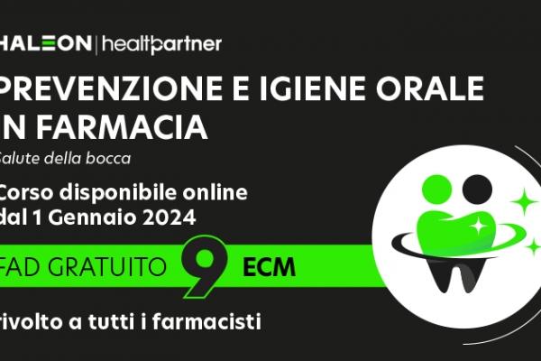 ECM FAD Gratis PREVENZIONE E IGIENE ORALE IN FARMACIA