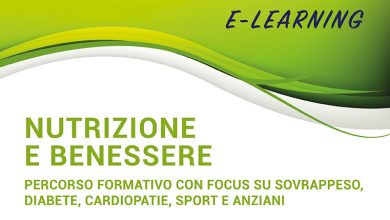 ECM FAD GRATIS Nutrizione e benessere percorso formativo con focus su sovrappeso, diabete, cardiopatie, sport e anziani
