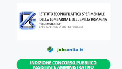 INDIZIONE Concorso pubblico Assistente Amministrativo