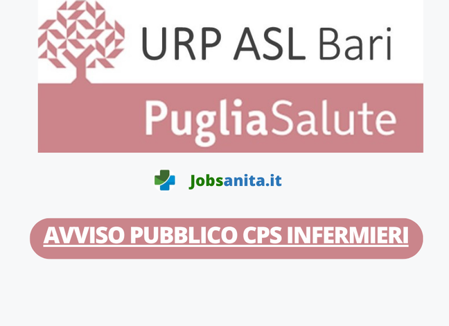 AVVISO PUBBLICO CPS INFERMIERI - ASLBARI