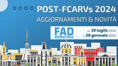 ECM FAD GRATIS Post-Fcarvs 2024 accreditato per tutte le professioni sanitarie