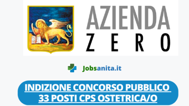 Indizione concorso pubblico 33 CPS Ostetrica