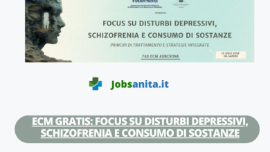 ECM GRATIS Focus su disturbi depressivi, schizofrenia e consumo di sostanze