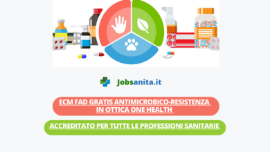 ECM FAD GRATIS Antimicrobico-resistenza in ottica One Health accreditato per tutte le professioni sanitarie