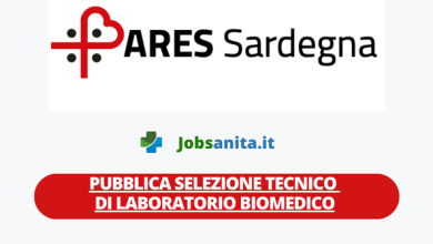 Pubblica Selezione Tecnico Sanitario di Laboratorio Biomedico - ARES Sardegna