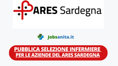 Pubblica Selezione profilo di Infermiere per le Aziende del ARES Sardegna