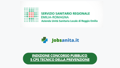 INDIZIONE Concorso Pubblico 5 CPS Tecnico della Prevenzione