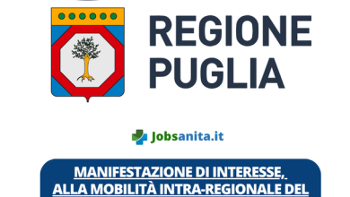 MANIFESTAZIONE DI INTERESSE, alla mobilità Intra-Regionale del personale del Comparto Sanità