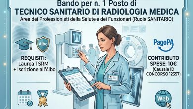 INDIZIONE Concorso AUSL Romagna per Tecnici di Radiologia Medica (TSRM)